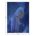 Hyacinth Macaw Compact Throw Blanket