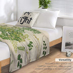 Maidenhair Ferns Quick-dry Throw Blanket