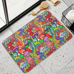 Overnight A Forest Appeared  Non-Slip Bath Mat