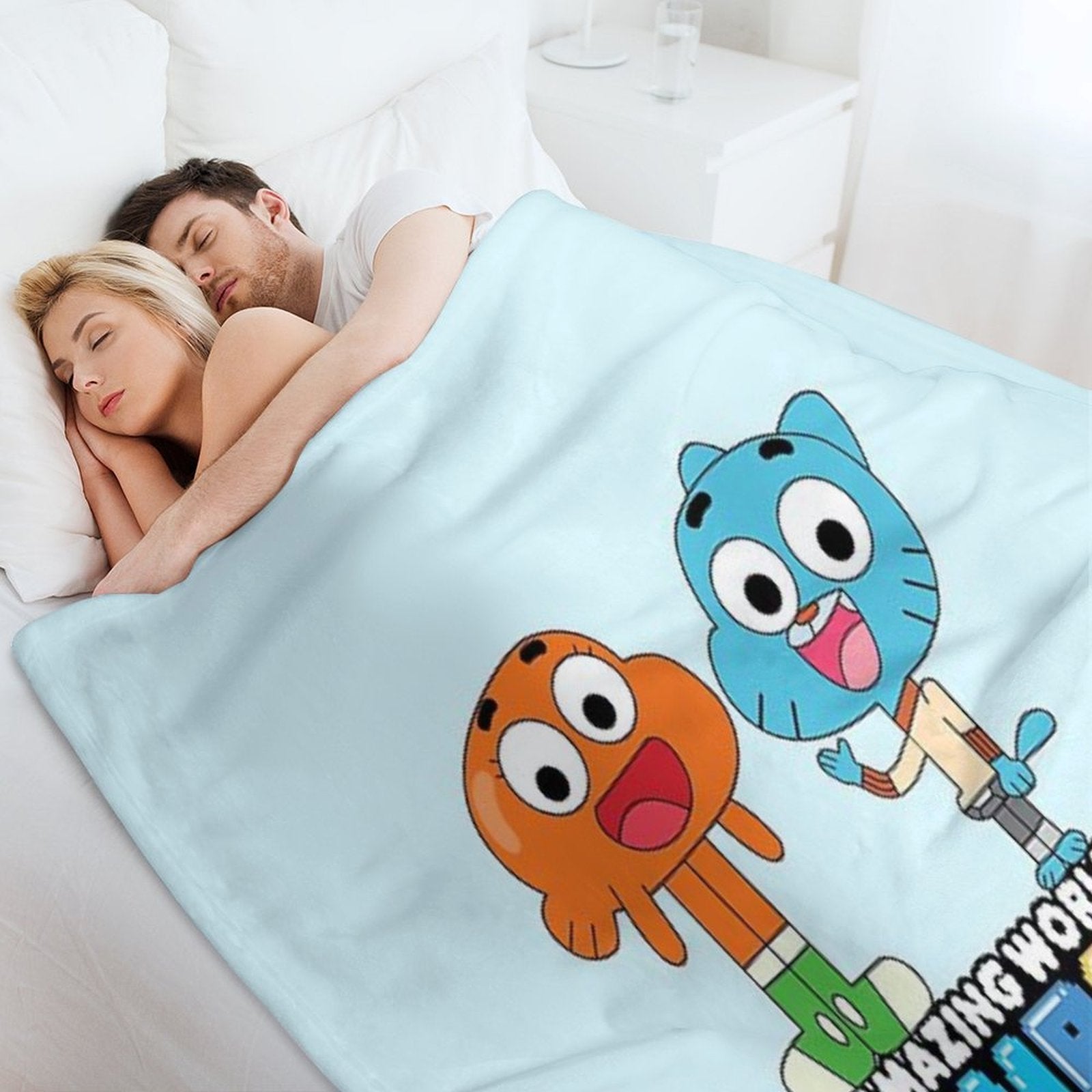 Gumball And Darwin Greet The Fans Lightweight Throw Blanket