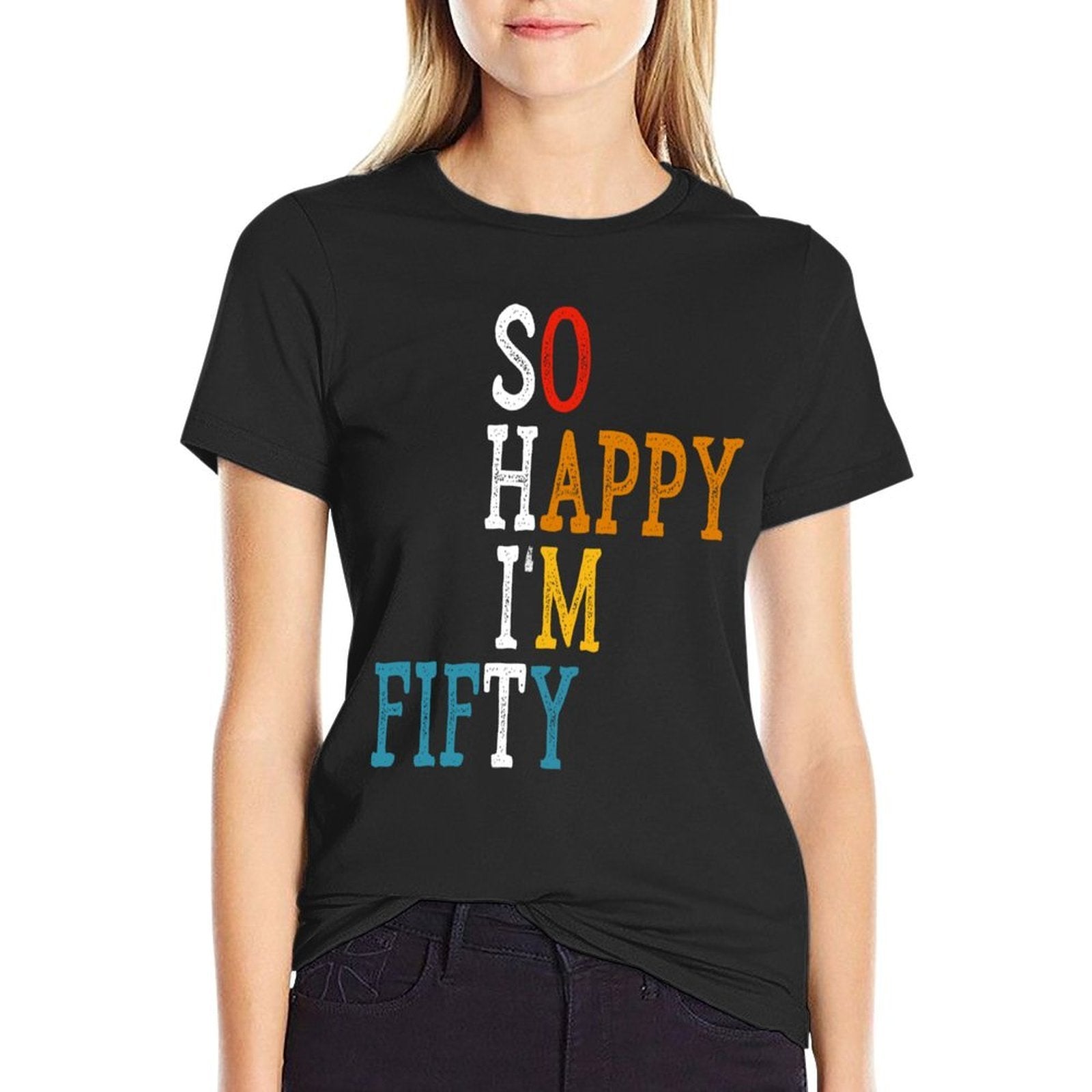 Vintage Retro 50th Birthday Gift Funny 50 Years Old  Soft T-Shirt