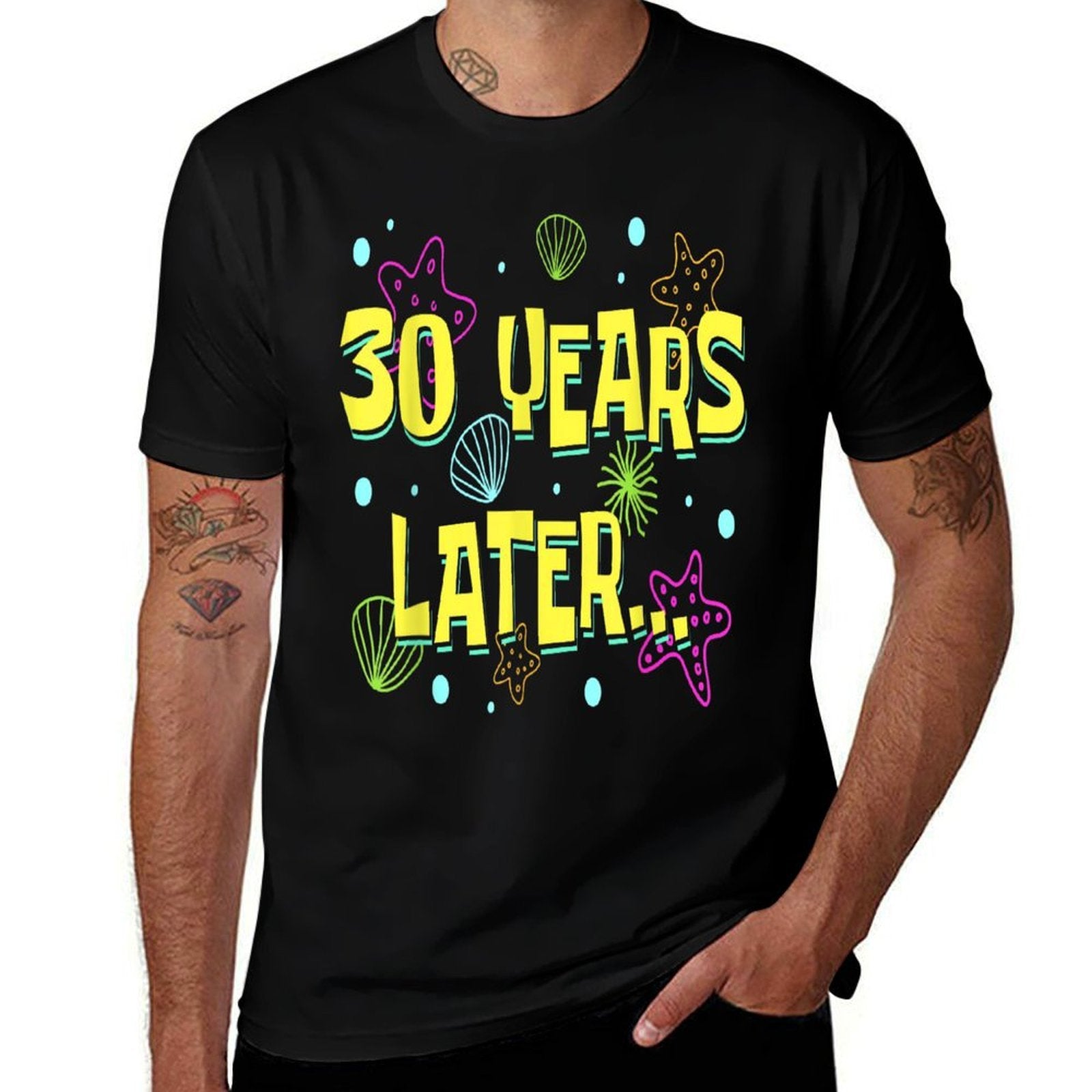 30 Years Later 30 Years Old Meme Funny 30th Birthday Party  Versatile T-Shirt
