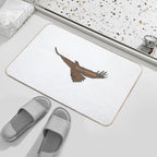 Wedge-Tailed Eagle Silhouette – Sky Ruler  Eco-Friendly Bath Mat