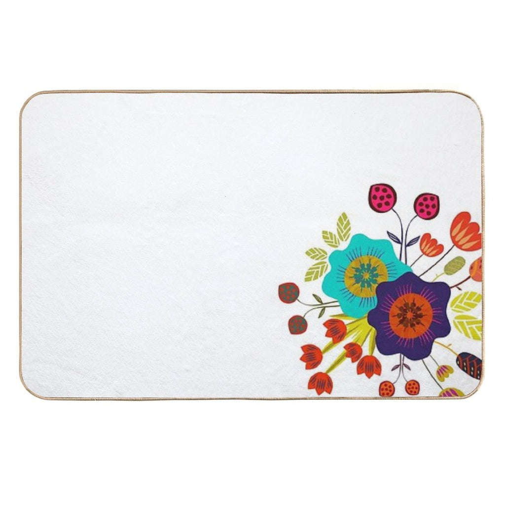 Magical Night Garden  Stain-Proof Bath Mat