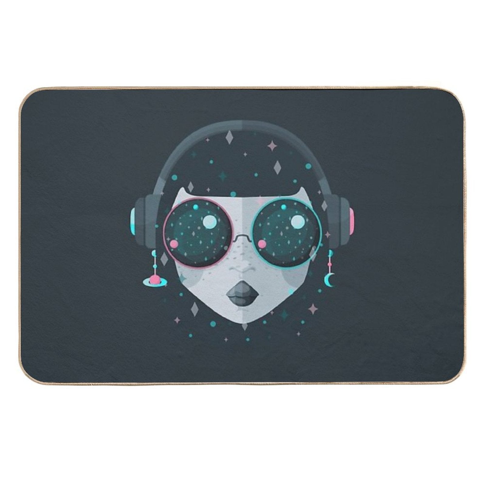 Stellar  Repositionable Bath Mat