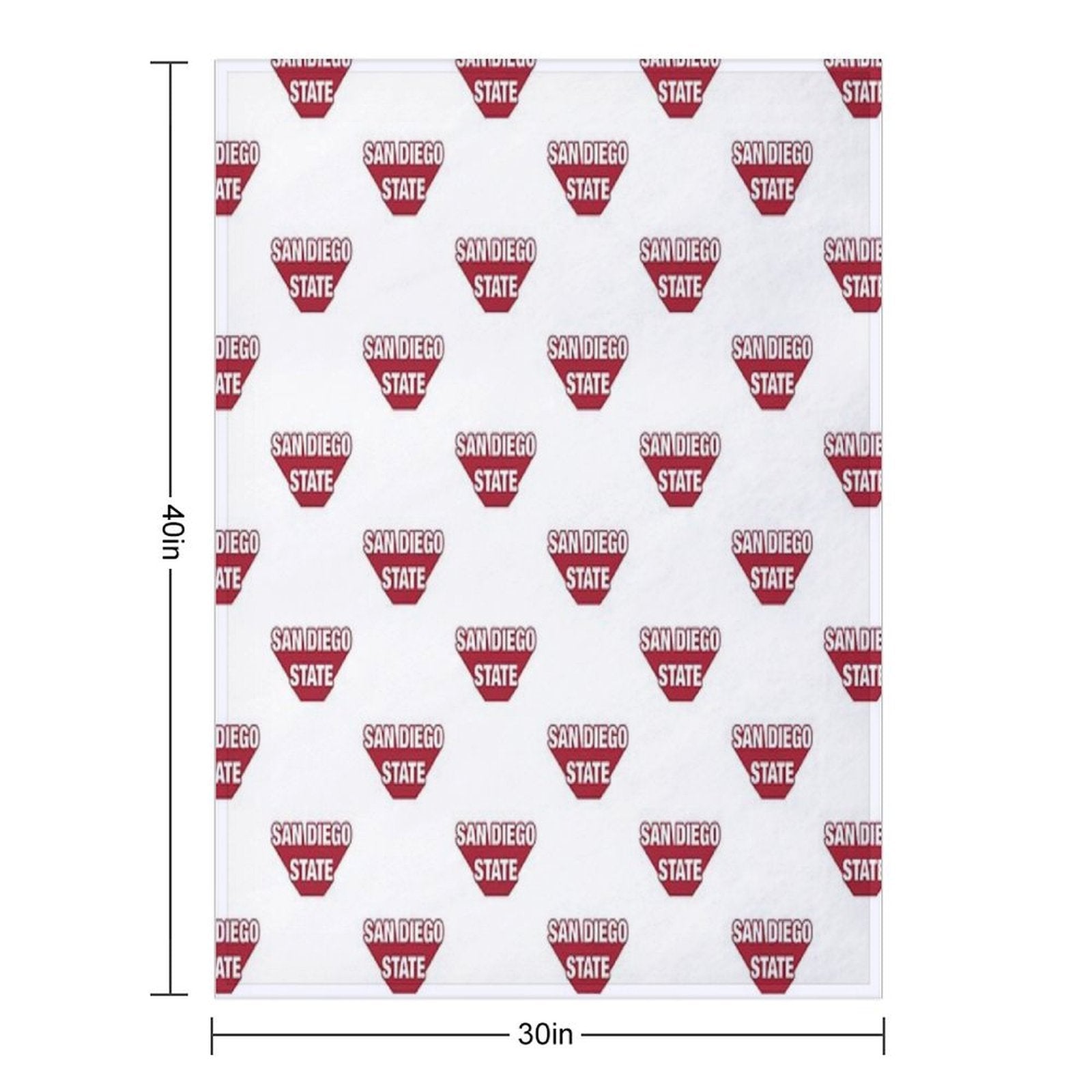San Diego State Quick-dry Throw Blanket