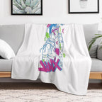 Jinx Arcane Powder Graphic Easy Care Throw Blanket