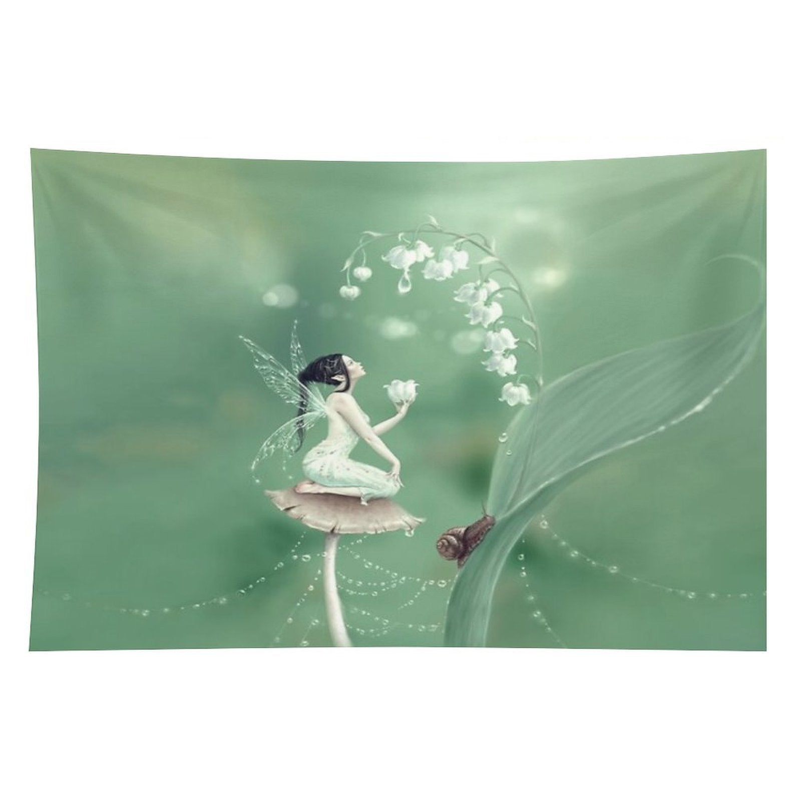 Lily of The Valley Flower Fairy Tapestry