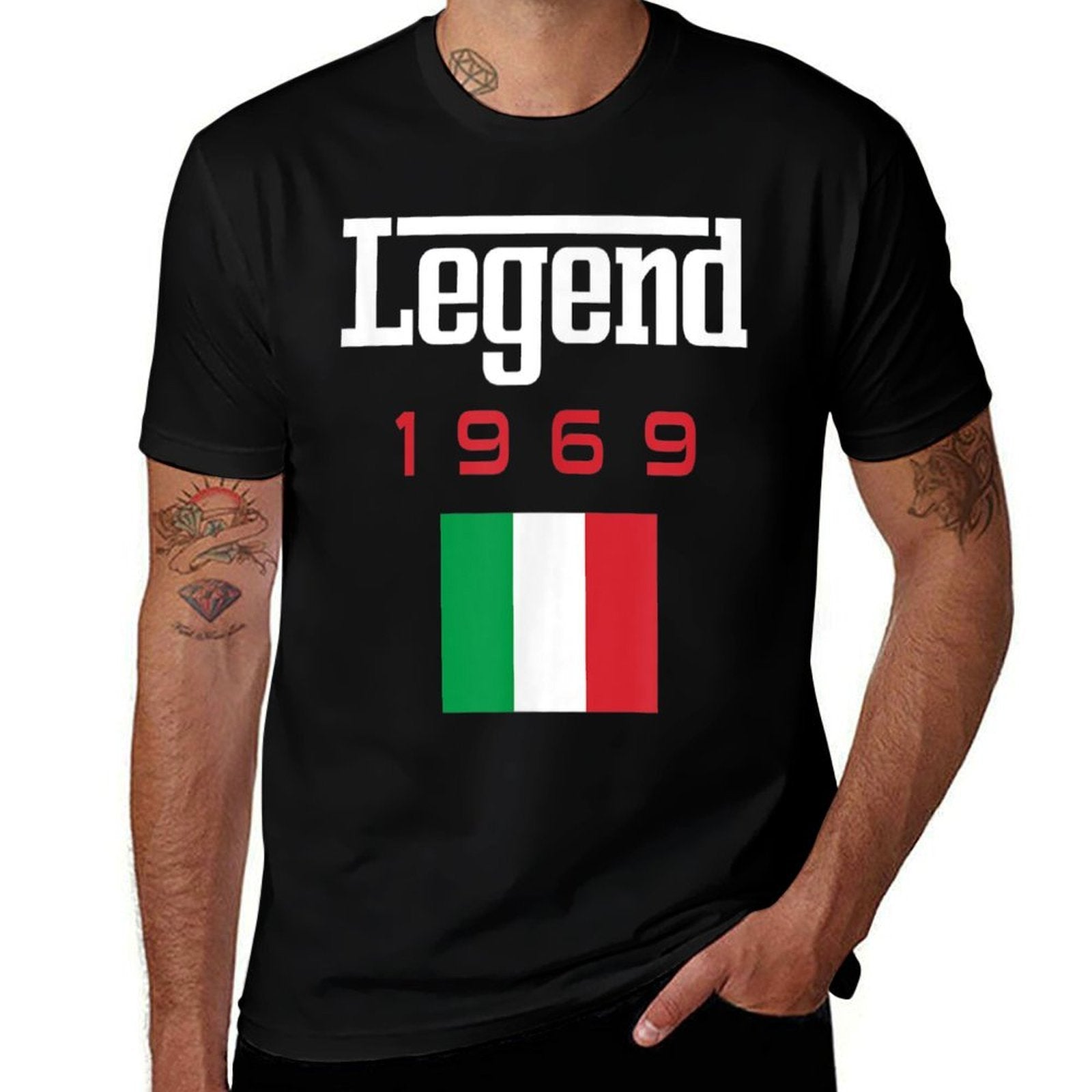 50th Birthday Shirt for Italian Legend Car Guy  Durable T-Shirt