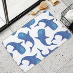 Marokintana - Whale Shark I  Stain-Proof Bath Mat
