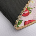 Strawberry Botanical  High-Traffic Bath Mat