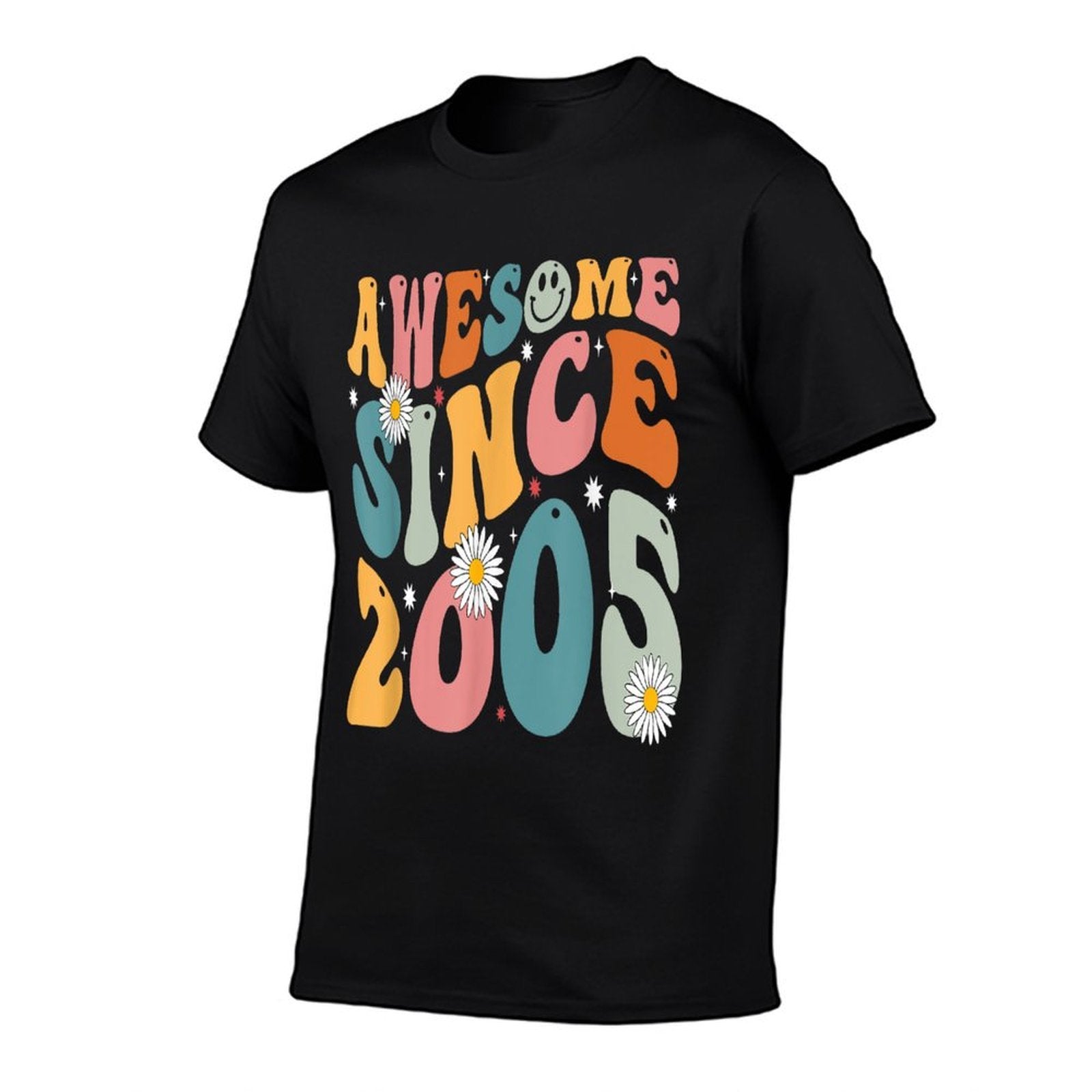 Awesome Since 2005 20th Birthday Retro Gifts Born In 2005  Tagless Design T-Shirt