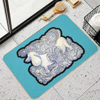 Mystic Weiner  Dirt-Trapping Bath Mat