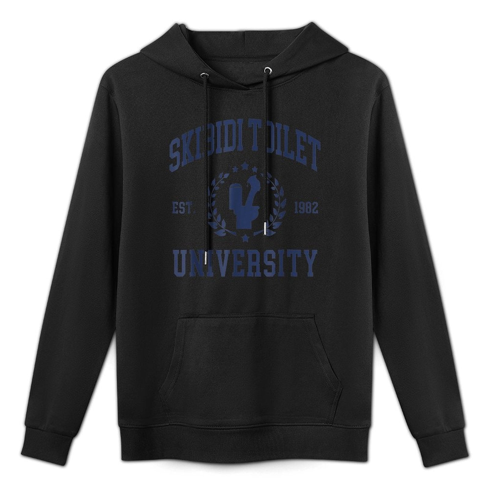 Skibidi Toilet University Funny Skibidi Meme Casual Wear Hoodie