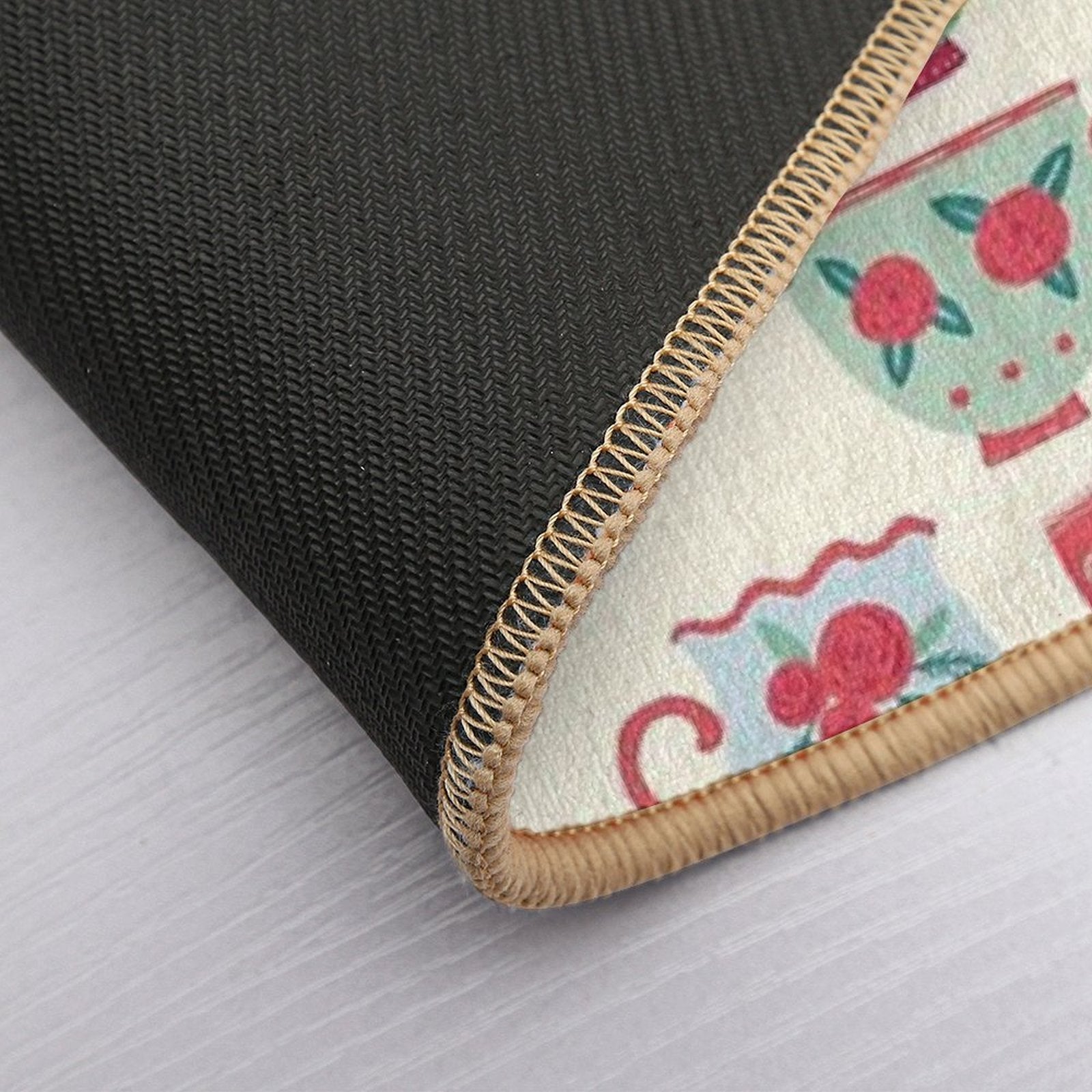 China Teacups  Repositionable Bath Mat