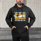 Search And Rescue Helicopter SAR Vintage Distressed Design Layering Staple Hoodie