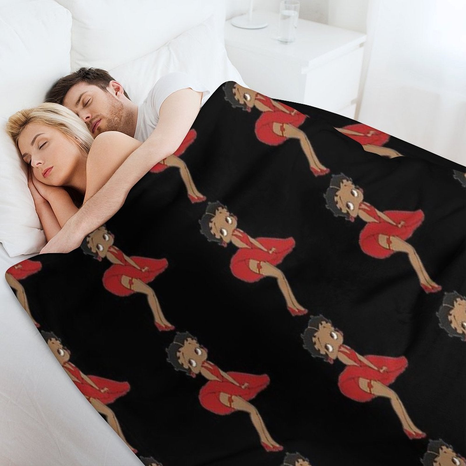 Betty Boop Comfort Throw Blanket