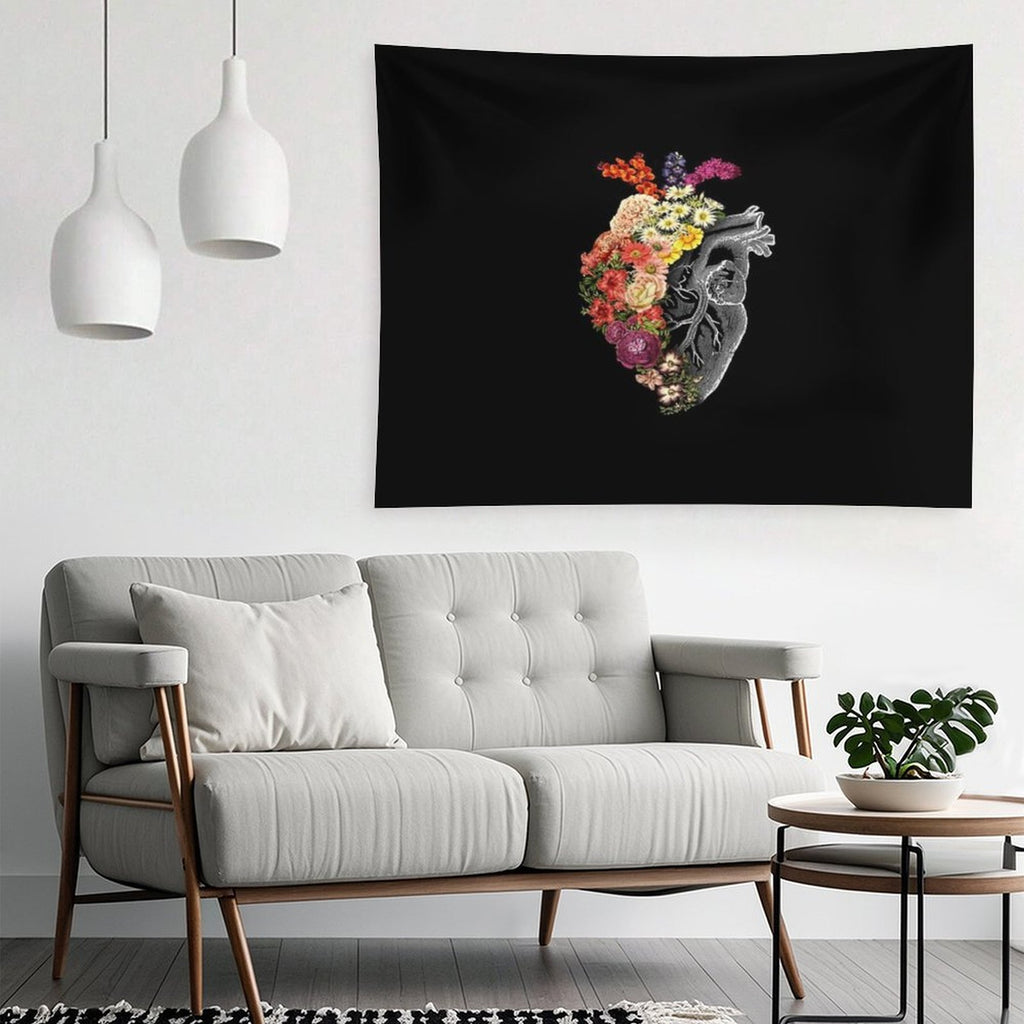 Flower Heart Spring by Tobe Fonseca Tapestry