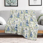 Chinoiserie Versatility Throw Blanket