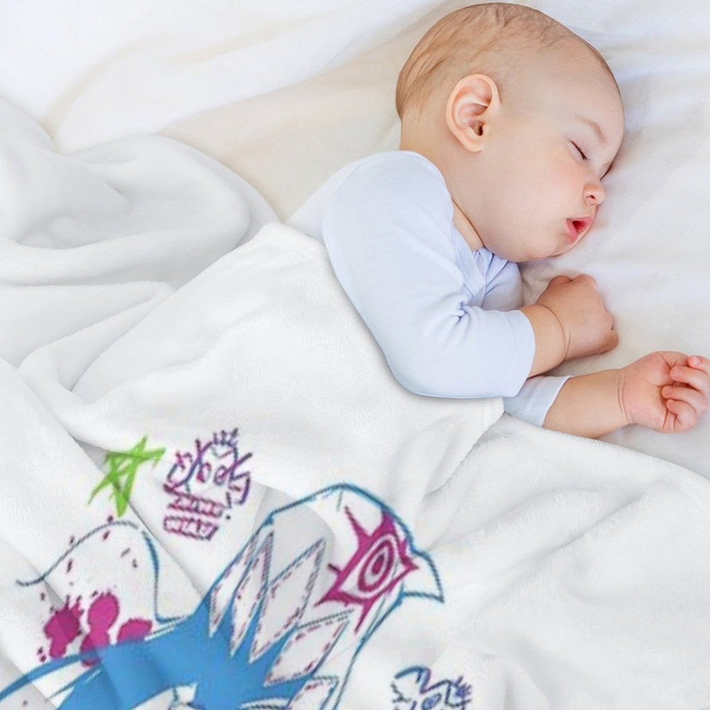 Jinx Arcane Powder Graphic Easy Care Throw Blanket