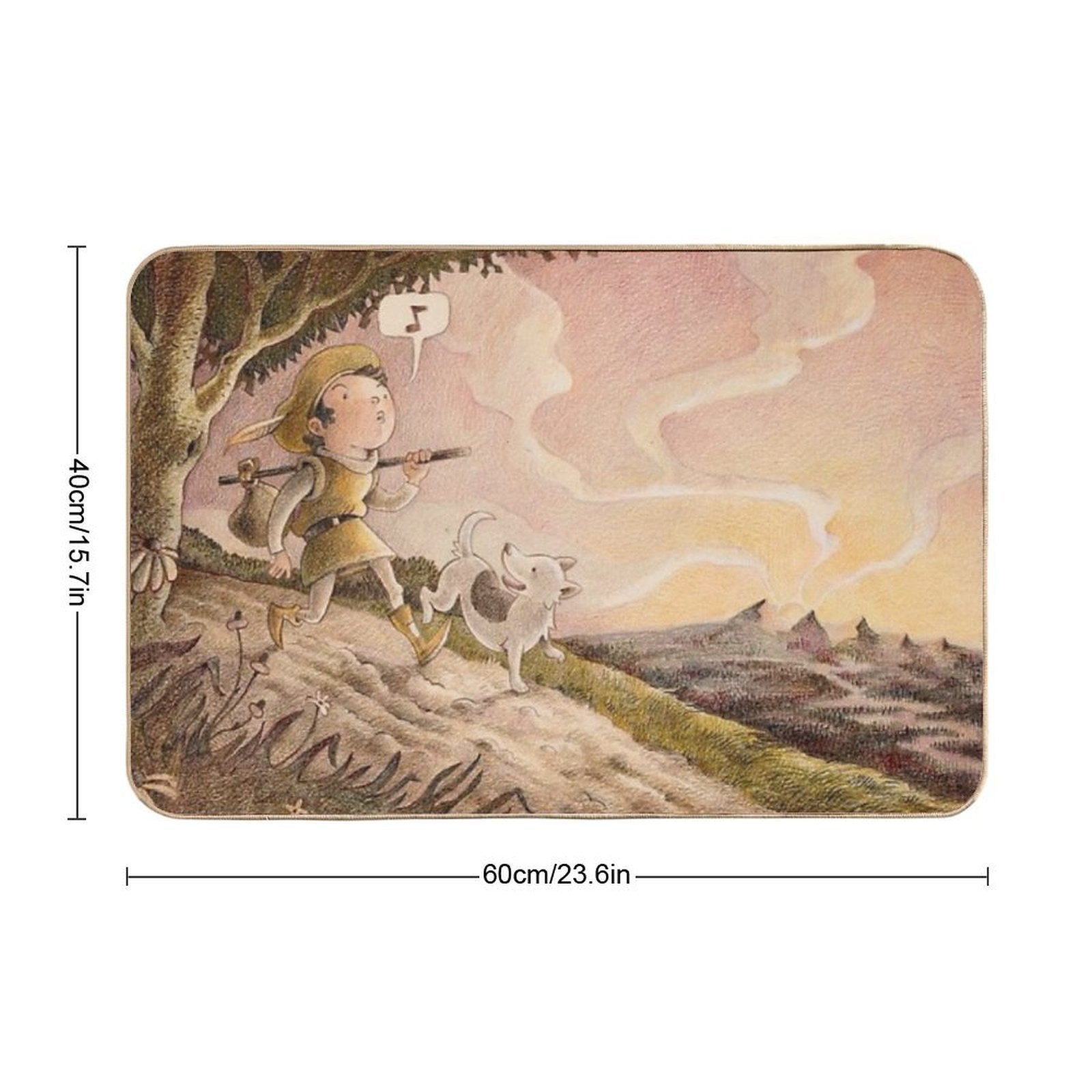 The Fool  Absorbent Bath Mat