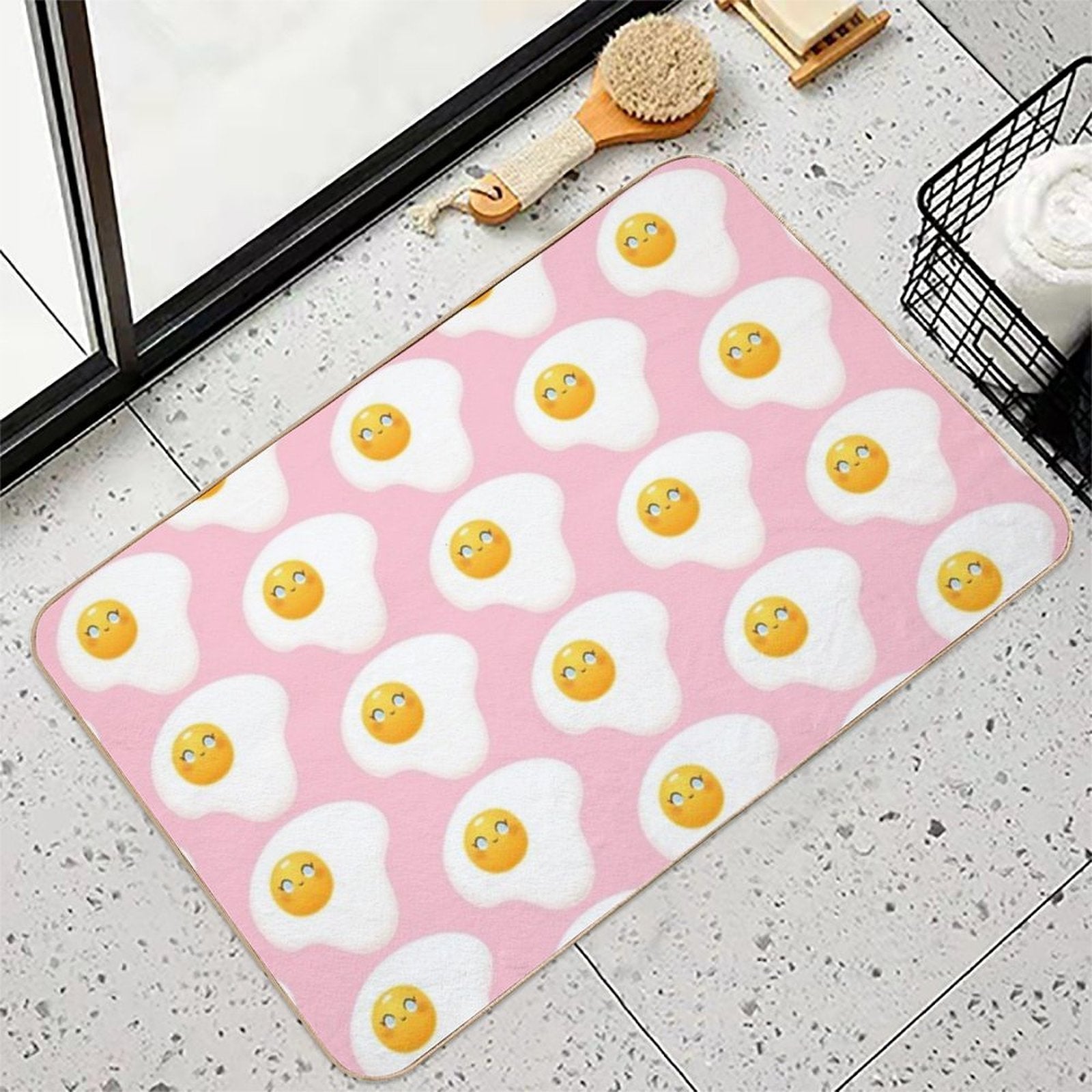You're A Good Egg  Fade-Resistant Bath Mat