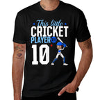 10th Birthday Cricket Player Baby Cricket Player  Easy-care T-Shirt