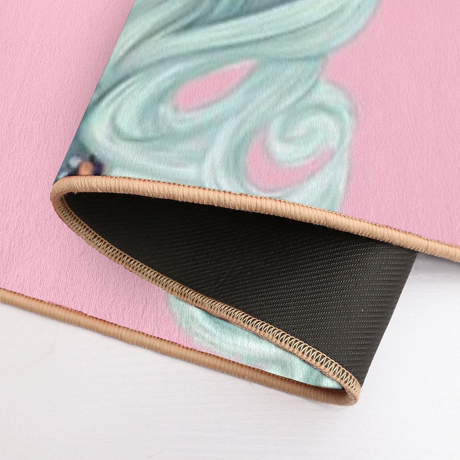 Tsuru Origami Girl  Multi-Purpose Bath Mat