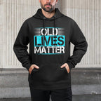 Old Lives Matter 50th 60th Birthday Gifts Men Women Pilling-Resistant Hoodie