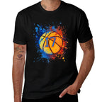 17 Years Old 17th Birthday Basketball Gift For Boys Party  Stretchy T-Shirt