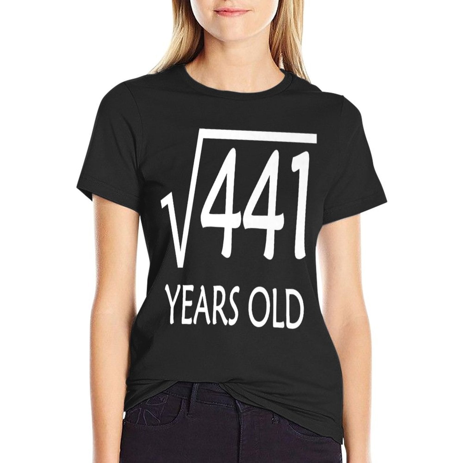 21st Birthday  Square Root of 441 - 21 Years Old Bday Premium  Affordable Price T-Shirt