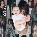 Norman Reedus Fan Made Assorted Random Photo Collage Machine-washable Throw Blanket