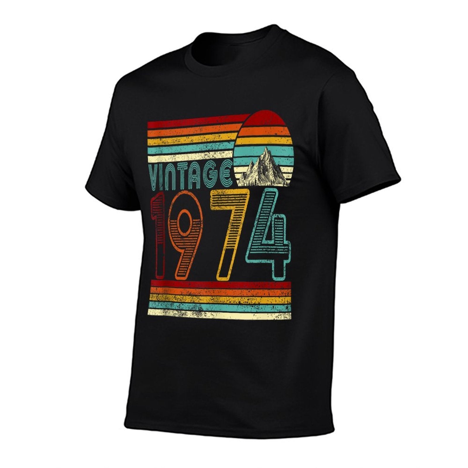 50 Years Old Vintage 1974 50th Birthday Gifts For Men Women  Oversized Silhouette T-Shirt