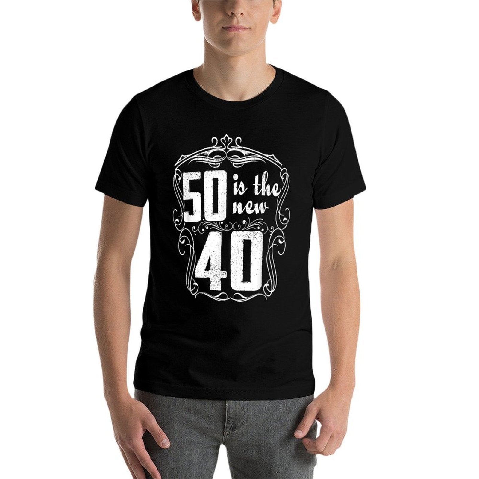 50 Is The New 40 50th Birthday  Versatile T-Shirt