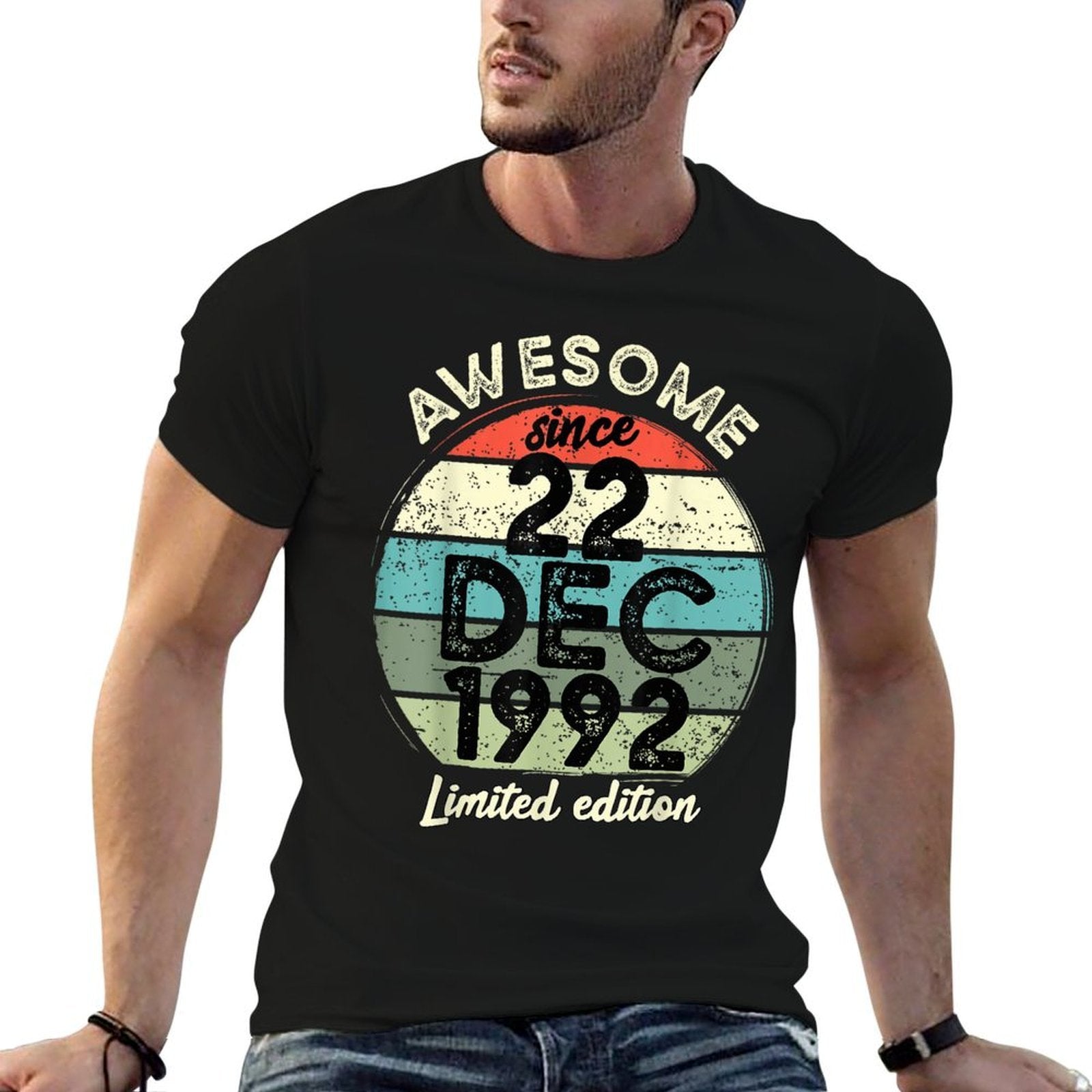 30 Year Old Birthday 22 December 1992 30th Birthday  Quick-drying T-Shirt