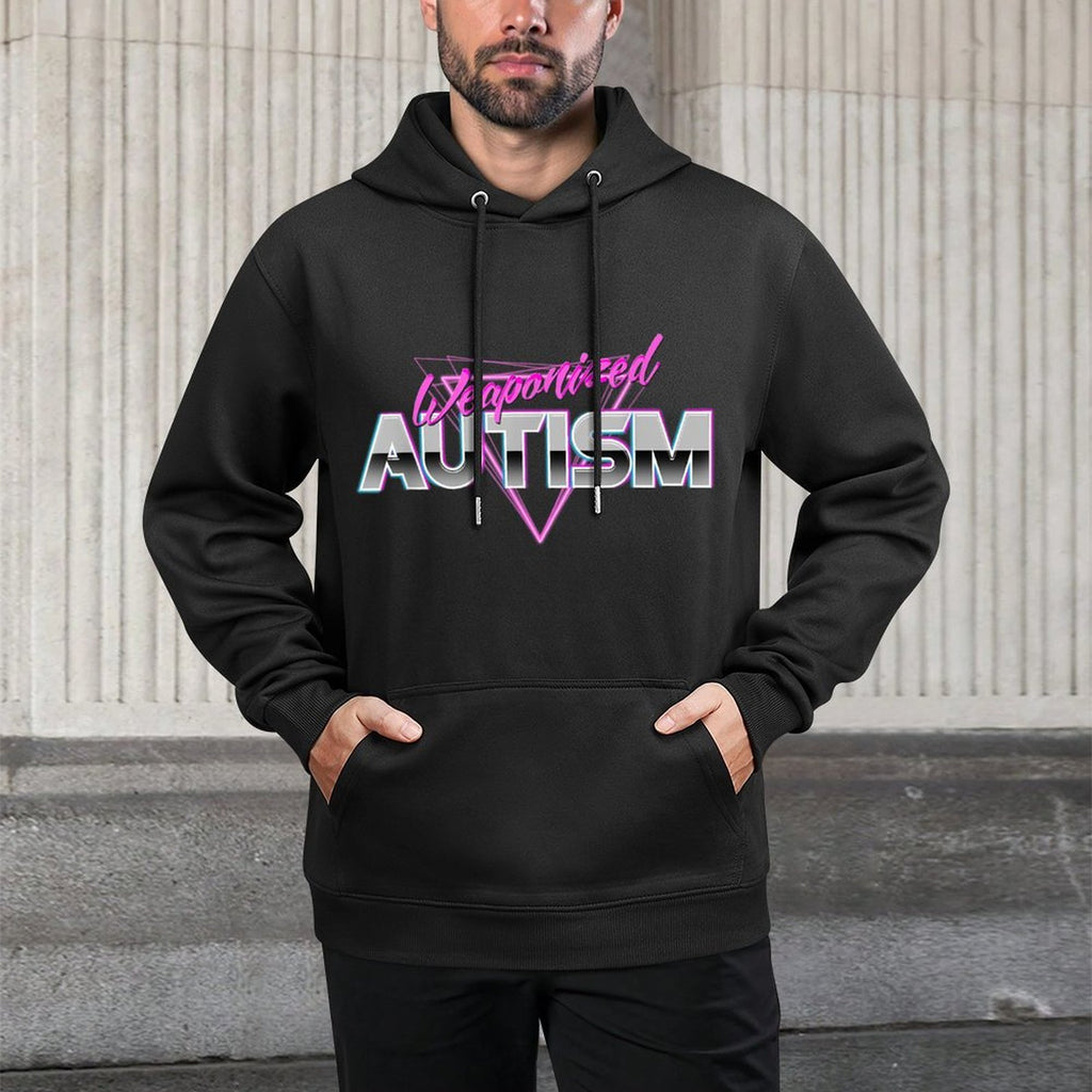 Autism - Funny Meme 80s Aesthetic Versatile Streetwear Hoodie