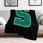 Logo-The-Slippery Rock Anti-pilling Throw Blanket