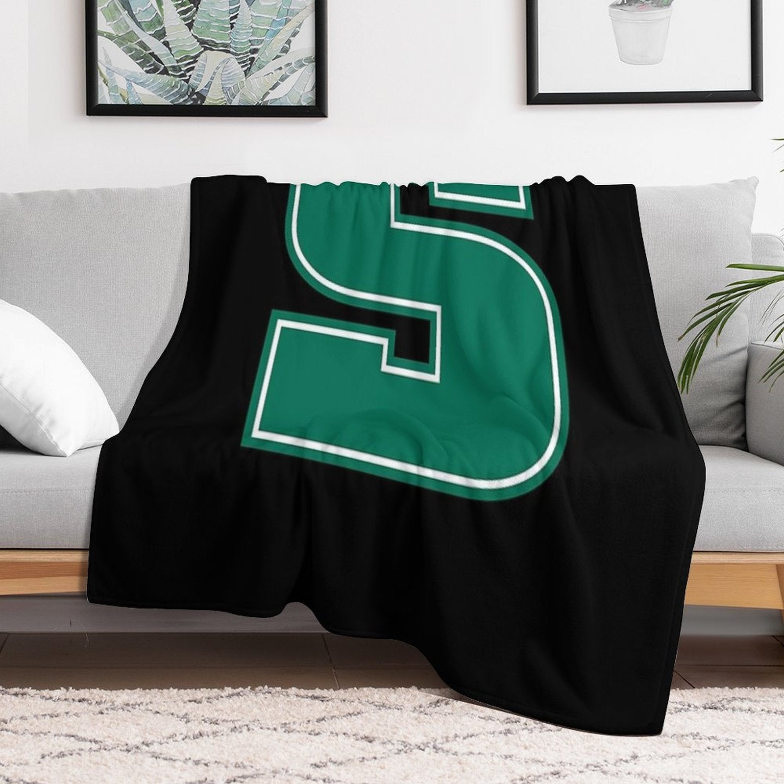 Logo-The-Slippery Rock Anti-pilling Throw Blanket