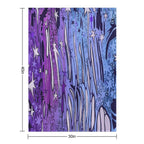 Purple Sky Versatility Throw Blanket