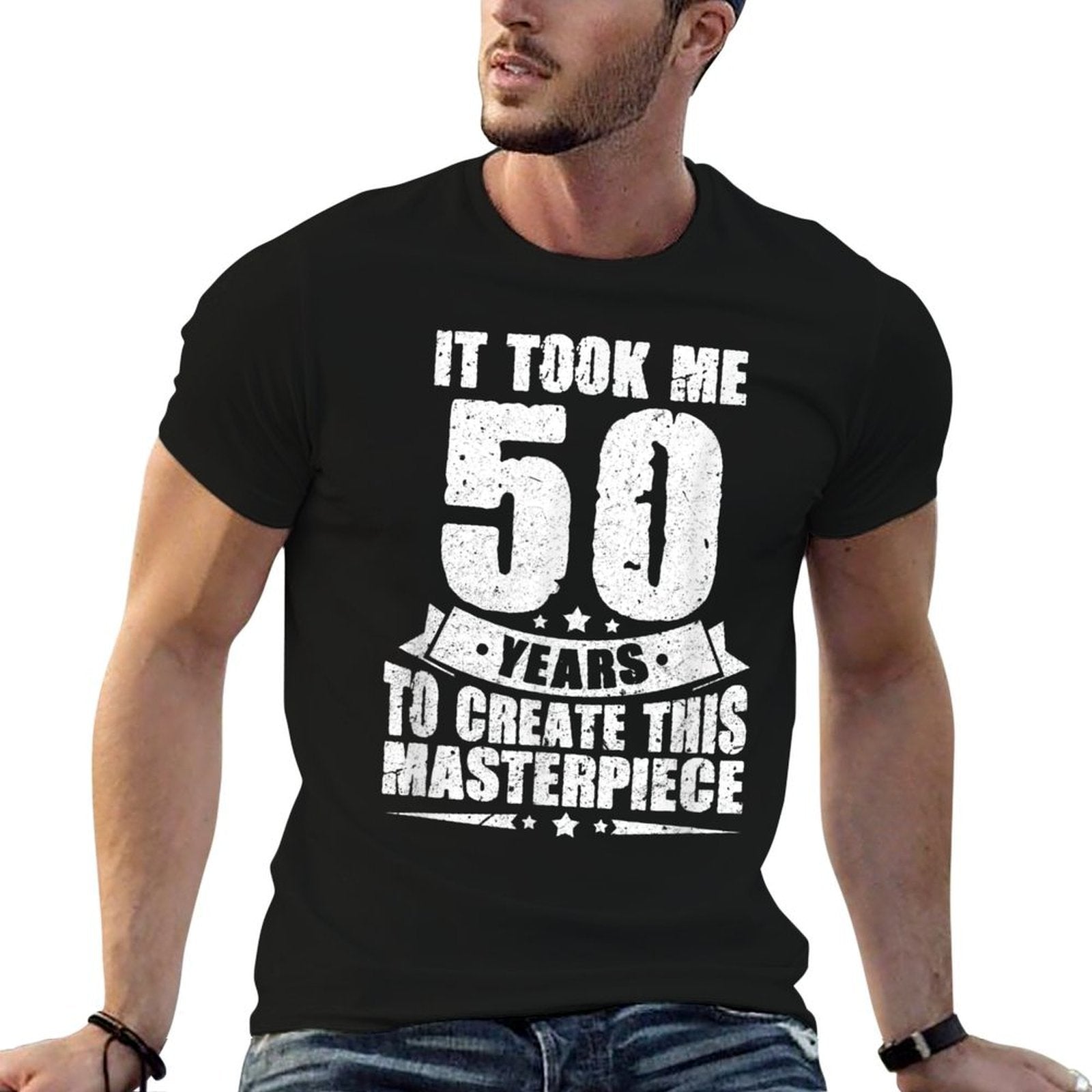 50th Birthday Party Tshirt for A 50 Year Old  Relaxed-fit T-Shirt