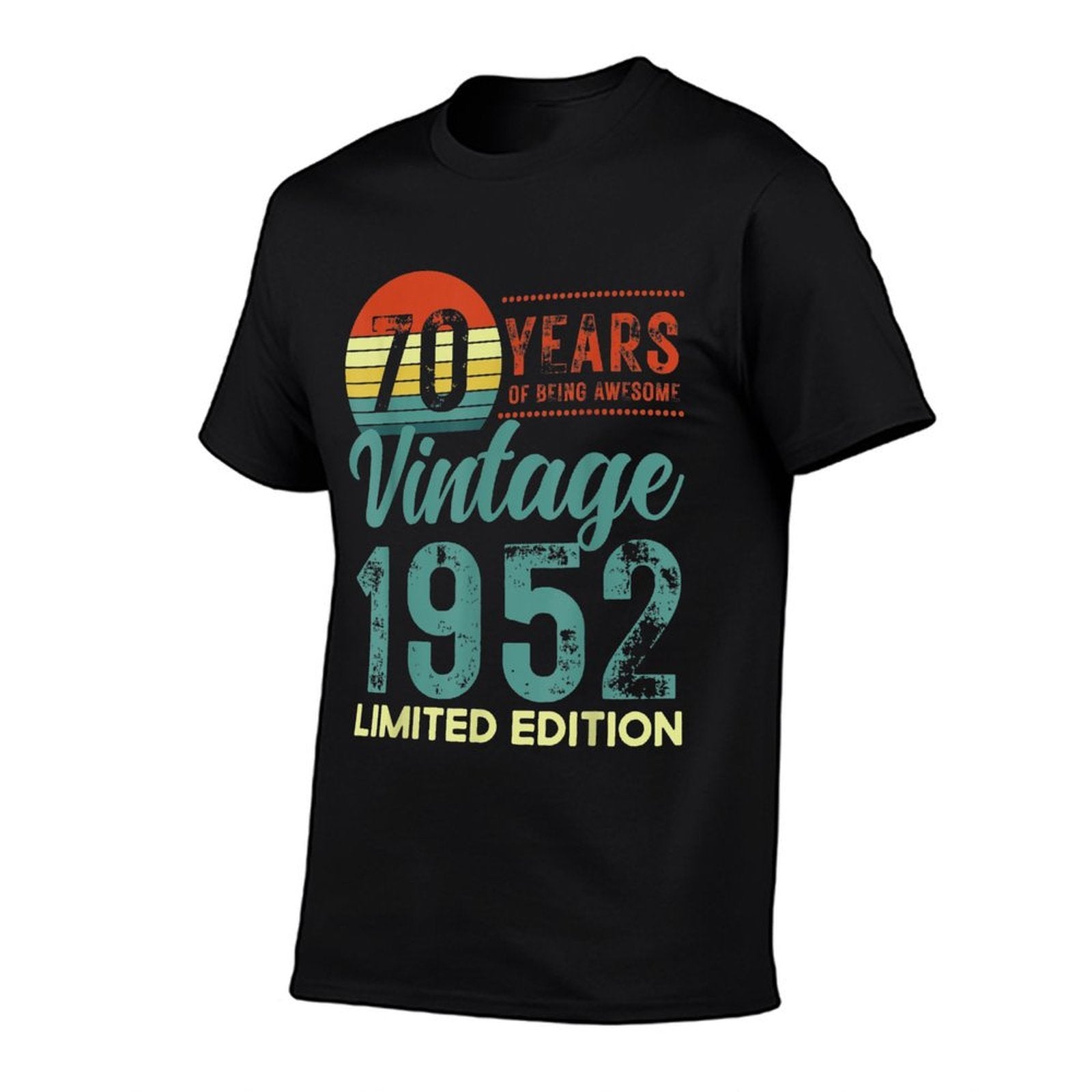 70 Years Of Being Awesome T Shirt Vintage 1952 70th Birthday  Vintage-inspired T-Shirt