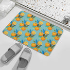 Lady Orange  Slip-Resistant Bath Mat