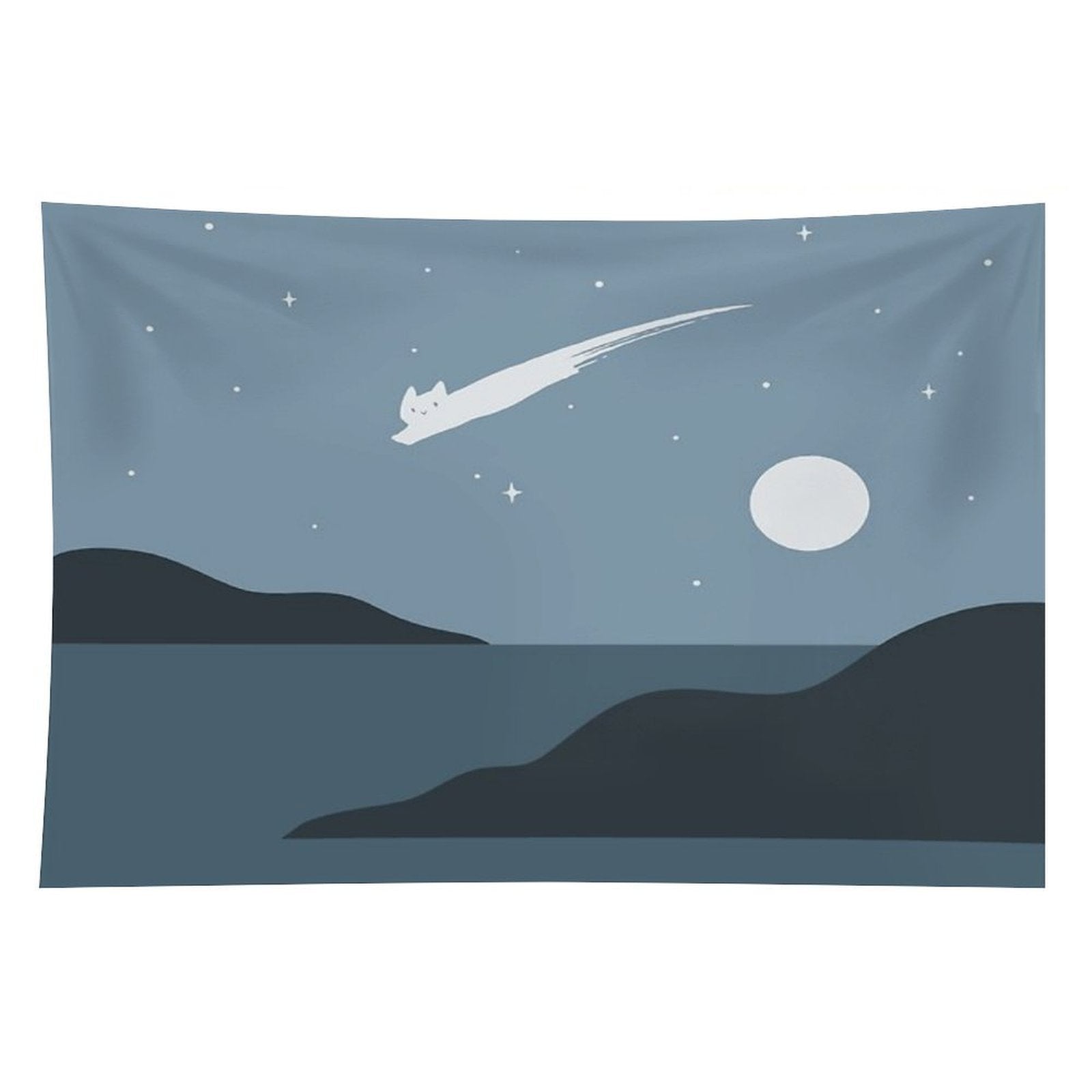 Cat Landscape 43 Tapestry