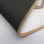 Guinea Pig Reading A Book  Easy To Clean Bath Mat