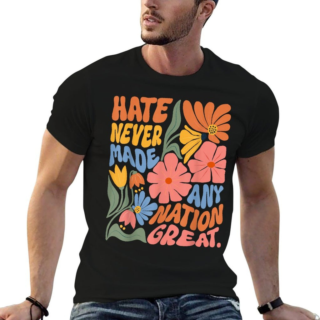 Anti Trump Floral Democrat President Liberal  Stretchy T-Shirt