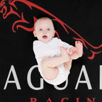 Serene Jaguar Cars Land Rover Logo BMeadows Shrink-resistant Throw Blanket