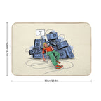 Rock&roll  Pet-Safe Bath Mat