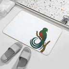 Quetzal - Vintage Japanese Style Quetzal  Versatile Bath Mat