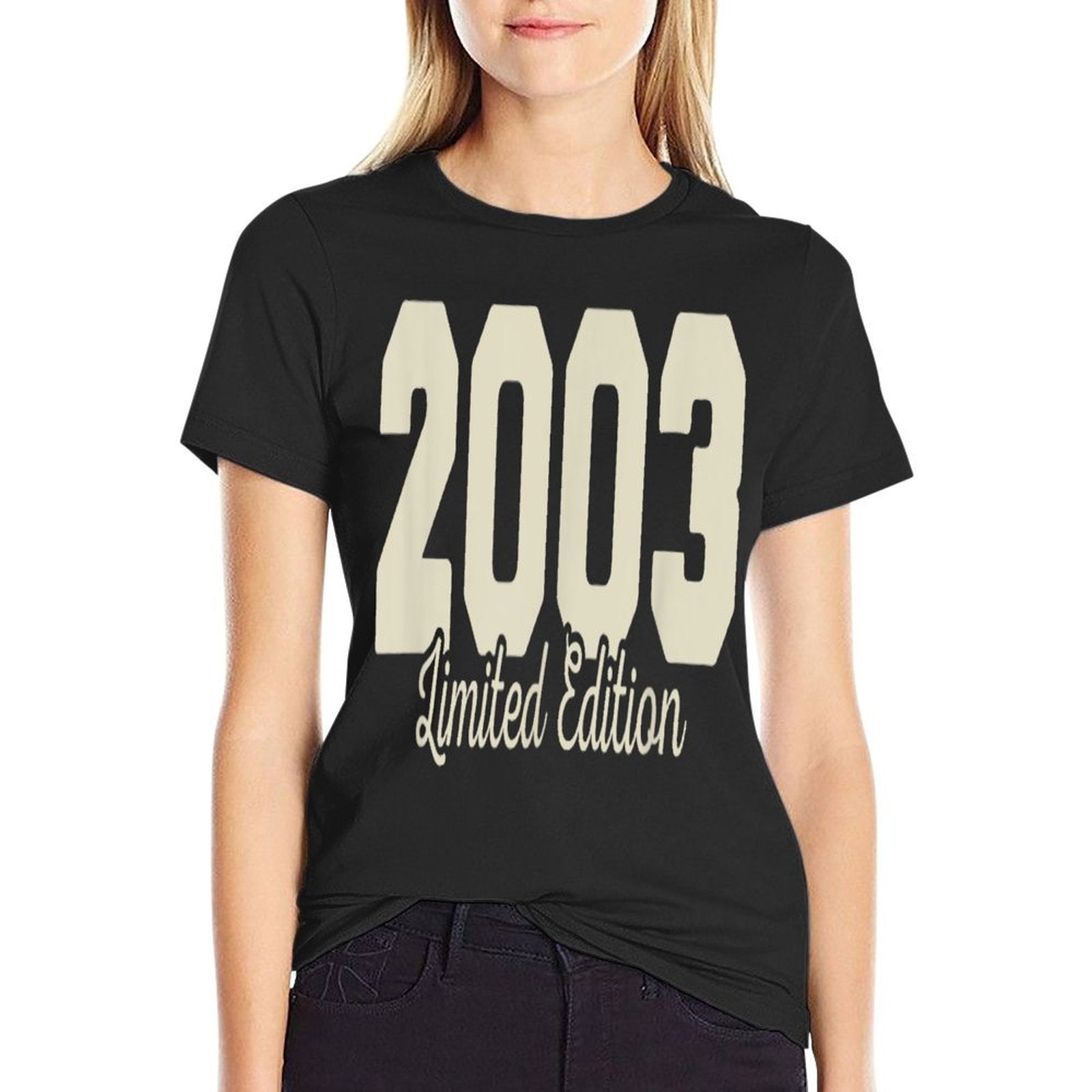 21 Birthday Decorations Men Best of 2003 BDay 21st Birthday  Trendy Pattern T-Shirt