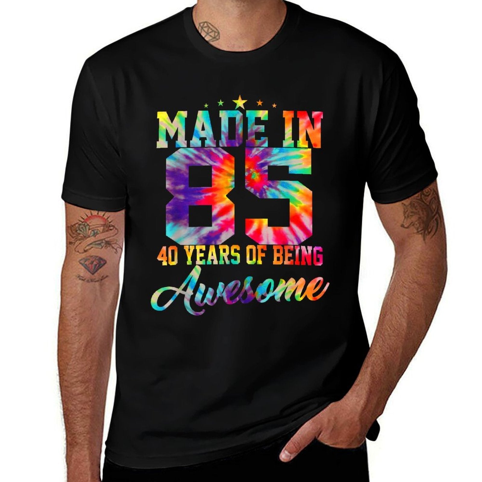 40 Years Old Vintage Made In 1985 40th Birthday Gifts Women  Vintage-inspired T-Shirt